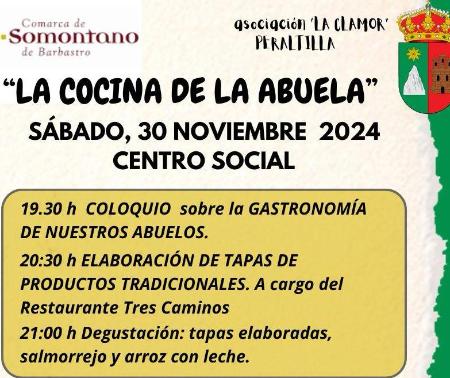 Imagen Interesante actividad sobre "La cocina de la abuela" en Peraltilla