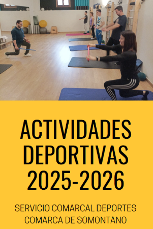 Imagen Programa de actividades deportivas de la Comarca de Somontano para el...