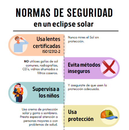 Imagen Normas para la observación del eclipse total de sol