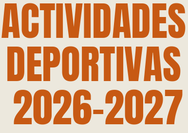 Imagen Inicio actividades deportivas Curso 2026-2027